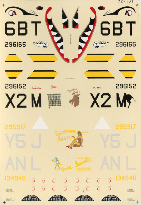 Martin B-26 Marauders - 1/72 Scale Microscale Decals MS72-131