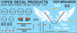 SAAF BAe Hawk 120 '263 Talon' - 1/36 Scale Viper Decals MSA48026