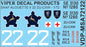 SAAF Alouette II '22' - 1/72 Scale Viper Decal Products MSA72122