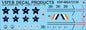 SAAF Sabre Mk 6 '381 Camo Sceme' - 1/72 Scale Viper Decal Products MSA72139