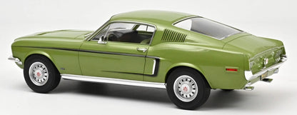 FORD MUSTANG FASTBACK GT LIMEGOLD MET LTD ED 750 PCS 68 1/12 Scale NOREV MTDNOR122704