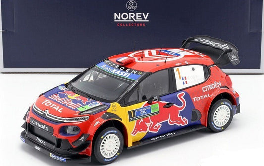CITROËN C3 WRC N°1 WINNER RALLY MEXICO OGIER/INGRASSIA 1/18 Scale NOREV MTDNOR181646
