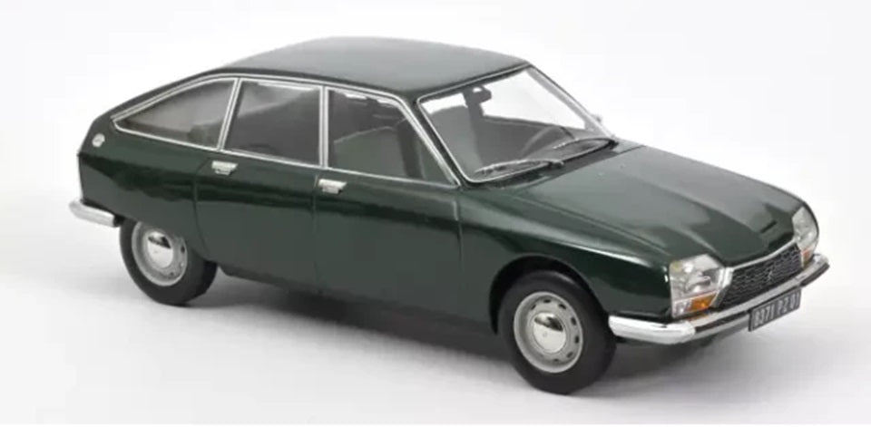 CITROËN GS CLUB 1972 CHARMILLE GREEN 1/18 CLOSED BODY 1/18 Scale NOREV MTDNOR181665