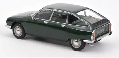 CITROËN GS CLUB 1972 CHARMILLE GREEN 1/18 CLOSED BODY 1/18 Scale NOREV MTDNOR181665