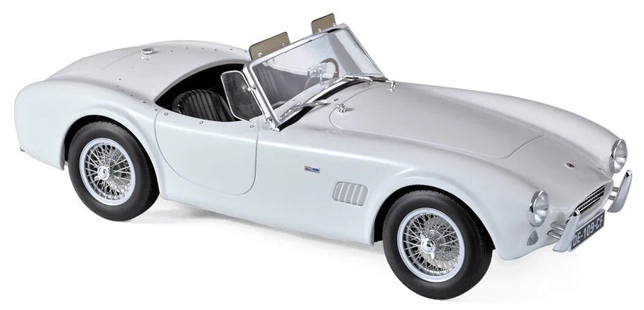 AC COBRA 289 WHITE 1963 CLOSED BODY SHELL 1/18 Scale NOREV MTDNOR182752