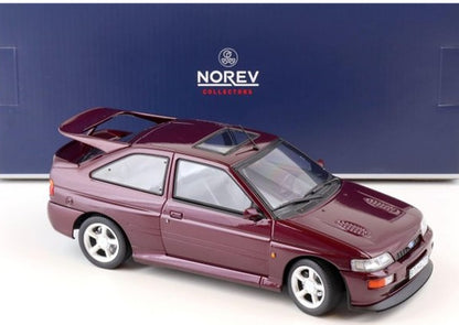 FORD ESCORT COSWORTH PURPLE METALLIC 1992 1/18 Scale NOREV MTDNOR182778