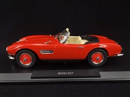 BMW 507 CABRIOLET RED 1956 CLOSED BODY SHELL 1/18 MTDNOR183231