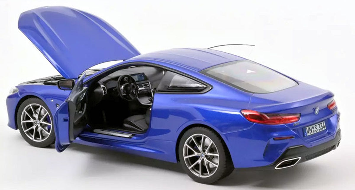 BMW M850I  BLUE METALLIC 2019 1/18 Scale NOREV MTDNOR183286