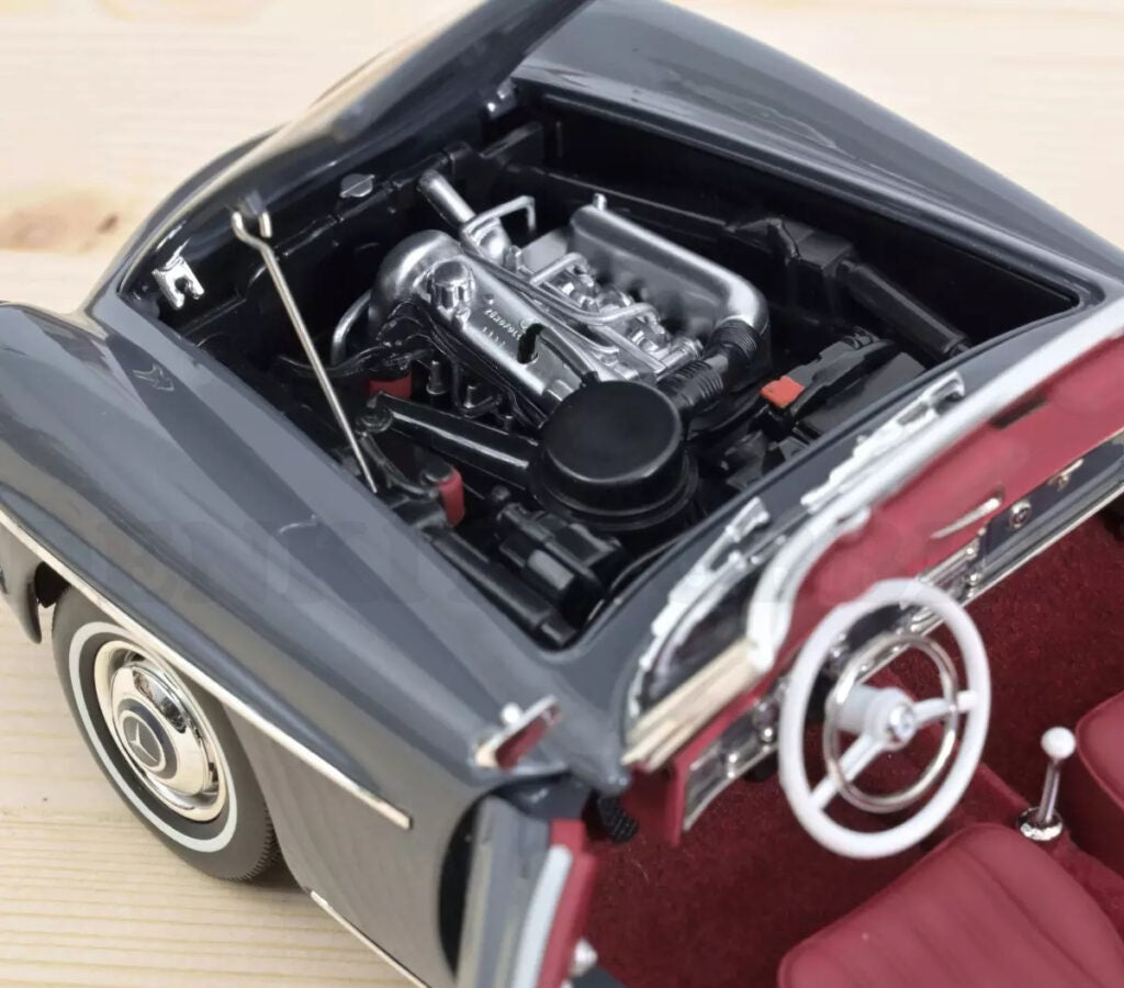MERCEDES-BENZ 190 SL GREY 1957 1/18 Scale NOREV MTDNOR183402