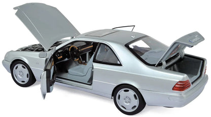MERCEDES-BENZ S600 COUPÉ SILVER 1998 1/18 Scale NOREV MTDNOR183446