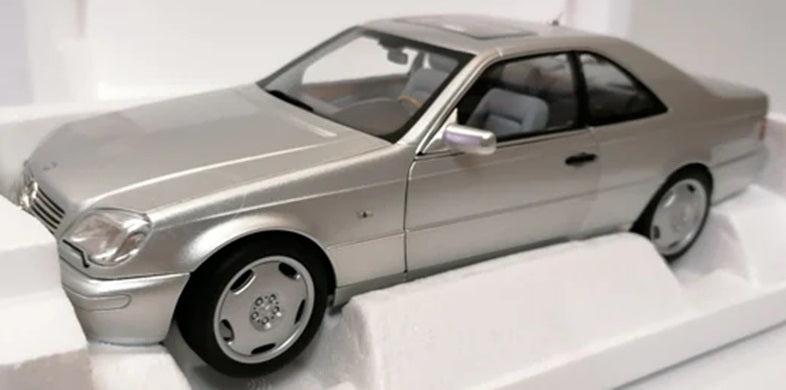 MERCEDES-BENZ S600 COUPÉ SILVER 1998 1/18 Scale NOREV MTDNOR183446