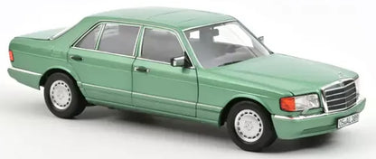 MERCEDES-BENZ 560 SEL LIGHT GREEN MET 1991 1/18 Scale NOREV MTDNOR183469