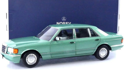 MERCEDES-BENZ 560 SEL LIGHT GREEN MET 1991 1/18 Scale NOREV MTDNOR183469