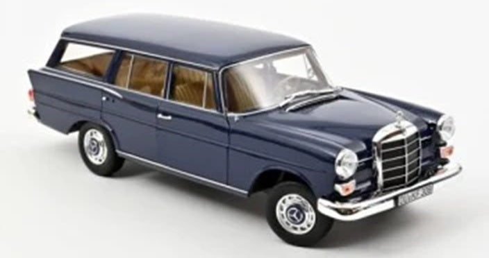 MERCEDES-BENZ 200 UNIVERSAL DARK BLUE 1968 1/18 Scale NOREV MTDNOR183599