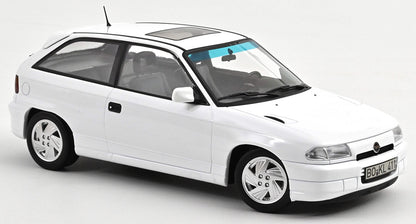 OPEL ASTRA GSI 1991 CASABLANCA WHITE CLOSED BODY 1/18 Scale NOREV MTDNOR183673