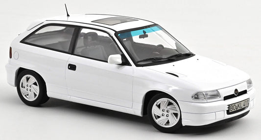 OPEL ASTRA GSI 1991 CASABLANCA WHITE CLOSED BODY 1/18 Scale NOREV MTDNOR183673