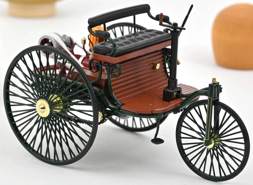 BENZ PATENT-MOTORWAGEN GREEN 1886 1/18 Scale NOREV MTDNOR183701