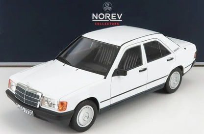 MERCEDES-BENZ 190E WHITE 1984 1/18 Scale NOREV MTDNOR183820
