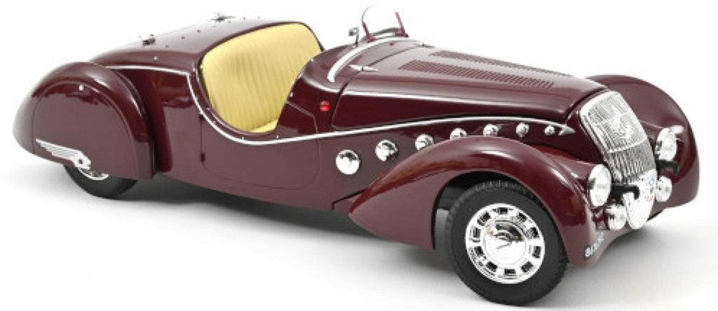 PEUGEOT 302 DARL'MAT ROADSTER RED 1937 1/18 Scale NOREV MTDNOR184695