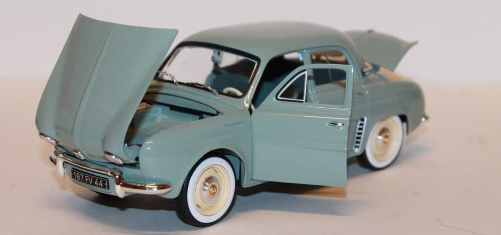 RENAULT DAUPHINE (REPROD '22) AZUR BLUE 1958 1/18 Scale NOREV MTDNOR185159
