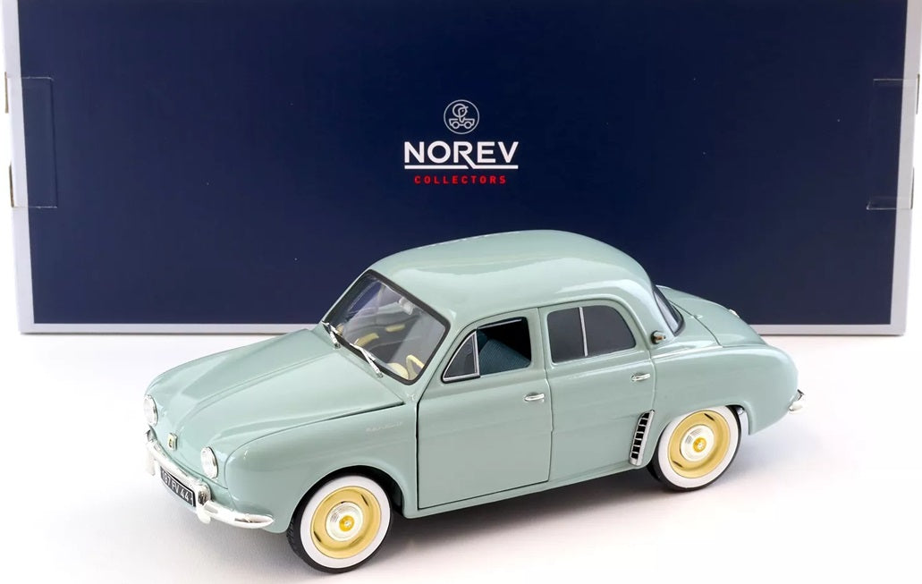 RENAULT DAUPHINE (REPROD '22) AZUR BLUE 1958 1/18 Scale NOREV MTDNOR185159