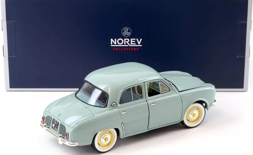 RENAULT DAUPHINE (REPROD '22) AZUR BLUE 1958 1/18 Scale NOREV MTDNOR185159