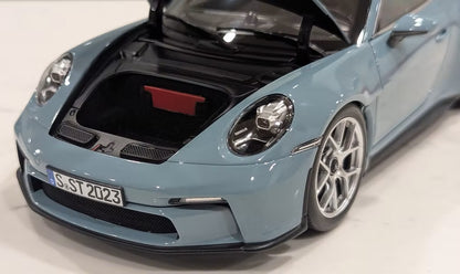 PORSCHE 911 S/T 2023 MEISSEN BLUE 1/18 Scale NOREV MTDNOR187470