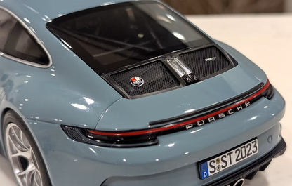 PORSCHE 911 S/T 2023 MEISSEN BLUE 1/18 Scale NOREV MTDNOR187470