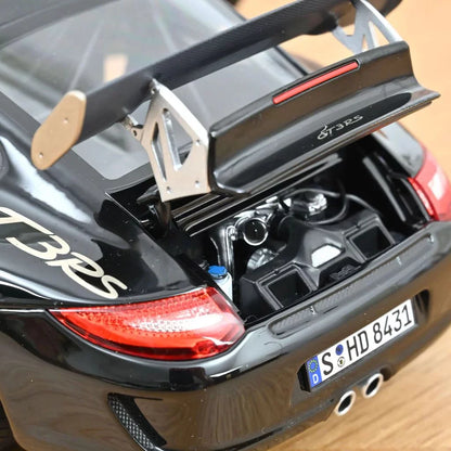 Porsche 911 GT3RS Black and White Gold Met 2009 - 1/18 Scale - Norev - MTDNOR187563
