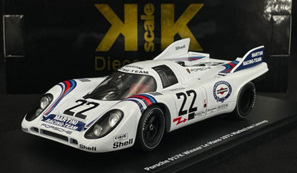 PORSCHE 917K WIN FRA 24H MARKO/V LENNEP '71 CLSED BODY 1/18 Scale NOREV MTDNOR187588