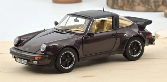 PORSCHE 911 TURBO TARGA BROWN METALLIC 1987 1/18 Scale NOREV MTDNOR187665