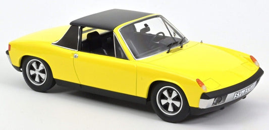 VW-PORSCHE 914-6  YELLOW 1973 1/18 Scale NOREV MTDNOR187689