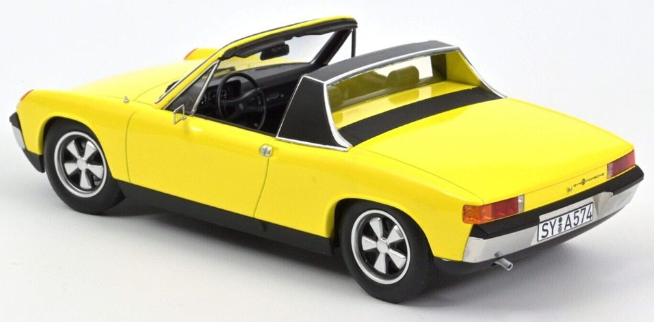VW-PORSCHE 914-6  YELLOW 1973 1/18 Scale NOREV MTDNOR187689