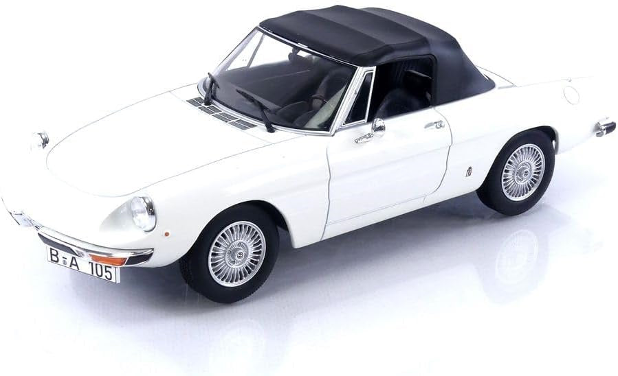 ALFA ROMEO 2000 SPIDER WHITE 1978 1/18 Scale NOREV MTDNOR187882