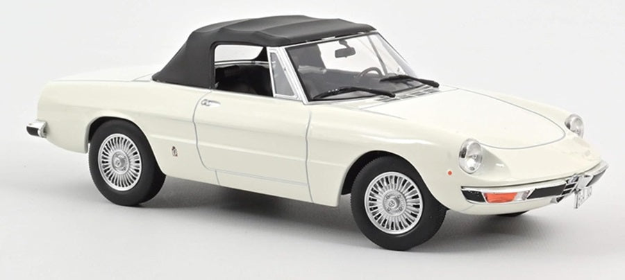 ALFA ROMEO 2000 SPIDER WHITE 1978 1/18 Scale NOREV MTDNOR187882