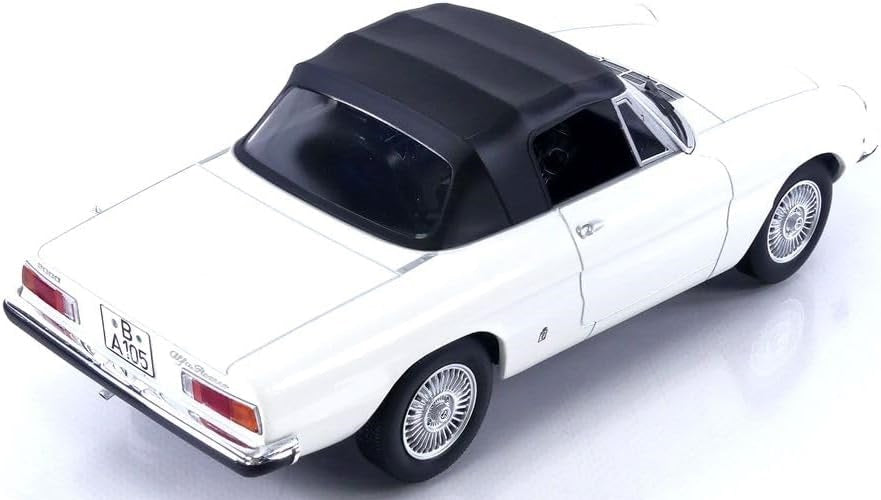 ALFA ROMEO 2000 SPIDER WHITE 1978 1/18 Scale NOREV MTDNOR187882