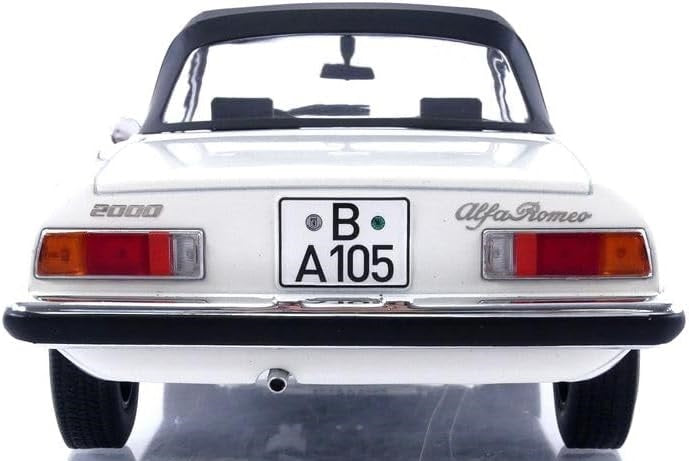 ALFA ROMEO 2000 SPIDER WHITE 1978 1/18 Scale NOREV MTDNOR187882