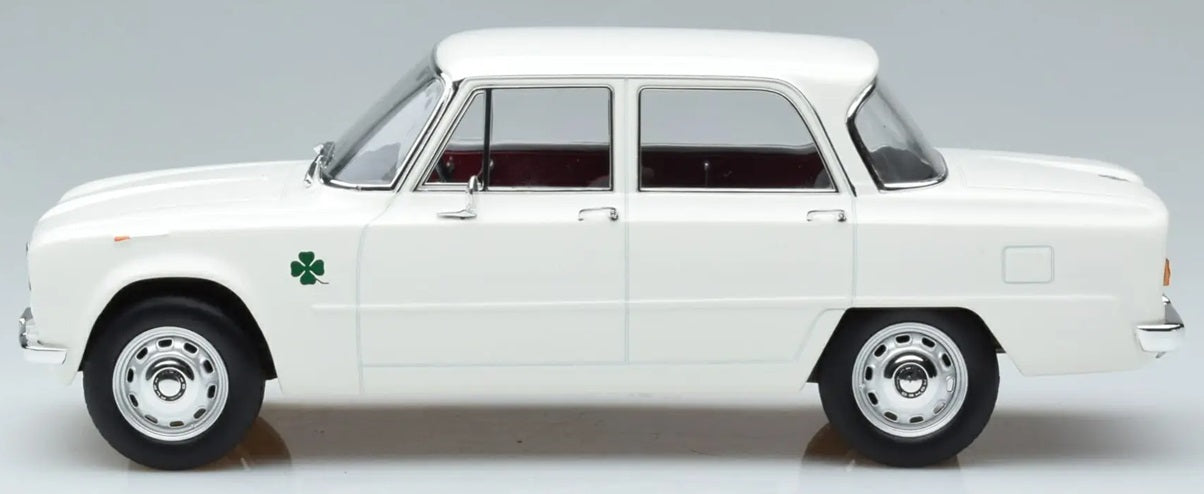 ALFA ROMEO GIULIA TI SUPER WHITE 1963 1/18 Scale NOREV MTDNOR187970