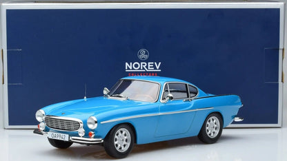 VOLVO 1800 S MEDIUM BLUE 1969 1/18 Scale NOREV MTDNOR188702
