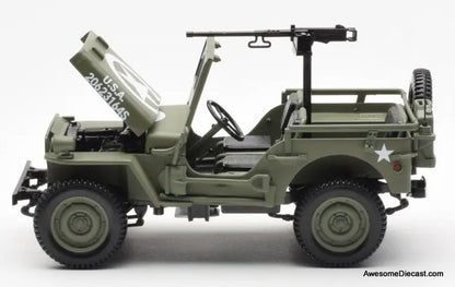JEEP ARMY D-DAY GREEN 1944 1/18 Scale NOREV MTDNOR189016
