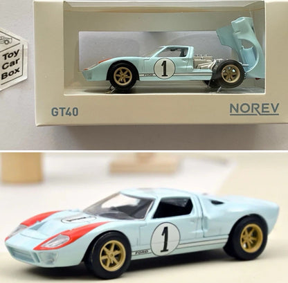FORD GT40 1966 N°1 JET-CAR 1/43 Scale NOREV MTDNOR270568