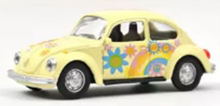 VOLKSWAGEN BEETLE 1303 PEACE AND LOVE 1973 1/54 Scale NOREV MTDNOR310518