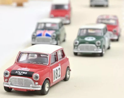 MINI COOPER S TARTAN RED WITH RACING #182 1964 1/54 Scale NOREV MTDNOR310522