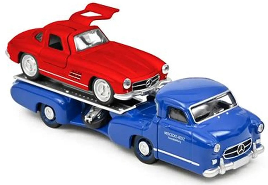 MERCEDES-BENZ RENNTRANSPORTER/MERCEDES-BENZ SL '55 1/64 Scale NOREV MTDNOR311002