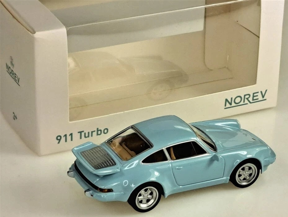 PORSCHE 911 TURBO 1978 BLUE JET-CAR 1/43 Scale NOREV MTDNOR750053