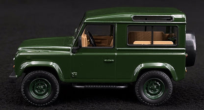 LAND ROVER DEFENDER 1995 DARK GREEN JET-CAR 1/43 Scale NOREV MTDNOR845108