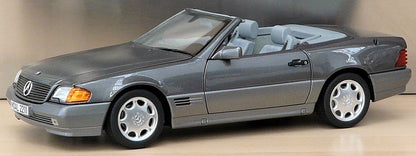 MERCEDES BENZ 500 SL GREY 1989 1/18 Scale NOREV MTDNOR183715