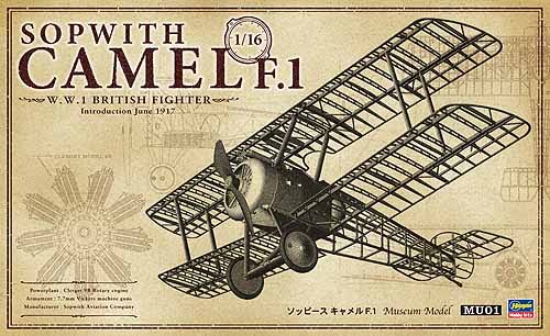 Sopwith Camel F.1 - 1/16 Scale Hasegawa MU01