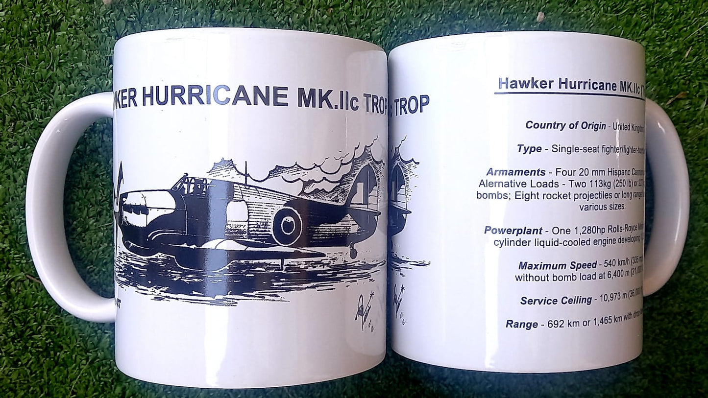 Hawker Hurricane Mk.IIc Coffee Mugs - MUG16