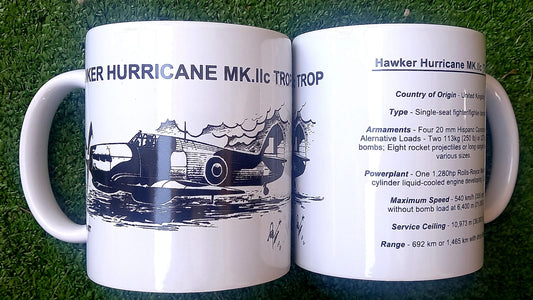 Hawker Hurricane Mk.IIc Coffee Mugs - MUG16